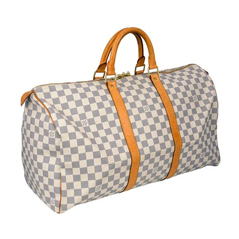 louis vuitton weekender tote|white louis vuitton duffle bag.